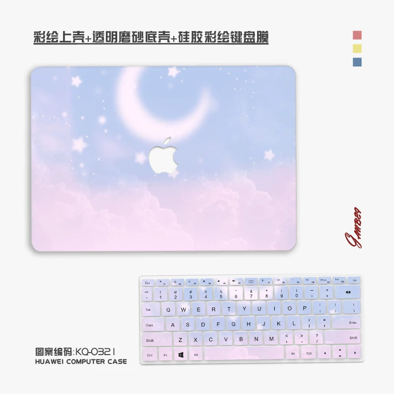 Color painting for MacBook Air Pro 11 "12" 13 "14" 15 "16" Neo A3404 A3426 A3427 A3428 A3429 A3449 A3448 A3434 A3403 A3186 A3402 A3401 A3112 A3185 A3114 A3241 A3113 A3240 Case Laptop accessories