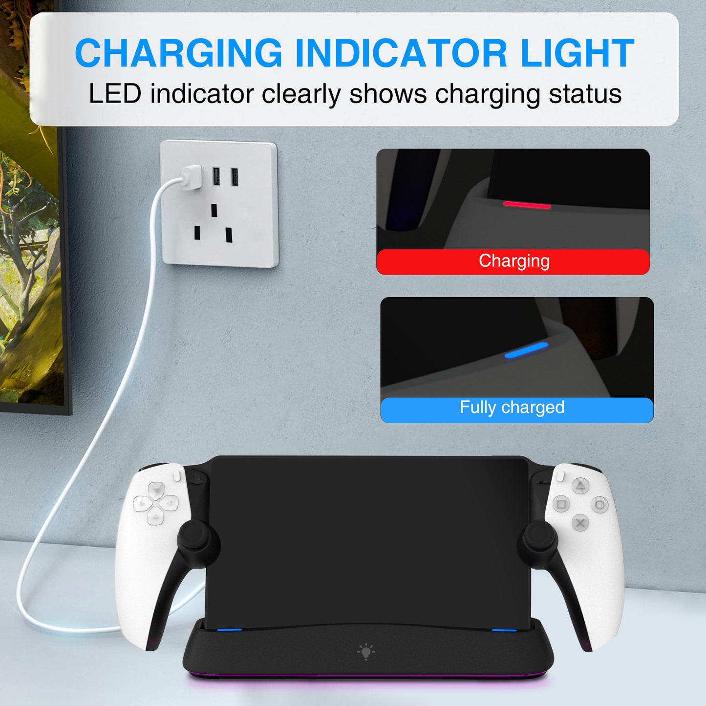 Portal Handheld Charging Base PS5 Portal Streamer Base HC-P3711