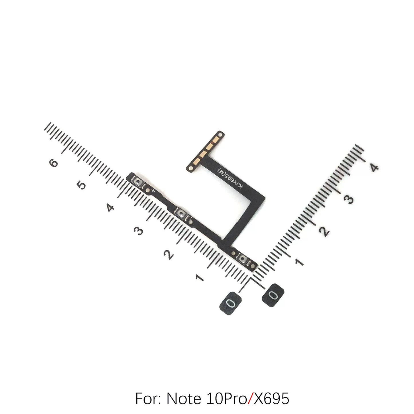 For Tecno Note7 Note8 Note10 Note12 Note30 Power cable Switch on of ribbon flex