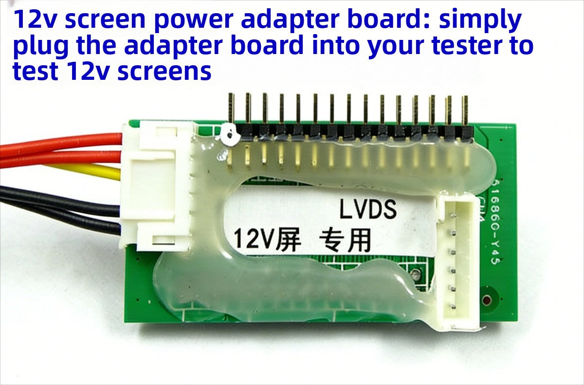 77 Programs LVDS LCD Screen display Tester Laptop LVDS Panel Test Tester Tool Laptop Repair tools