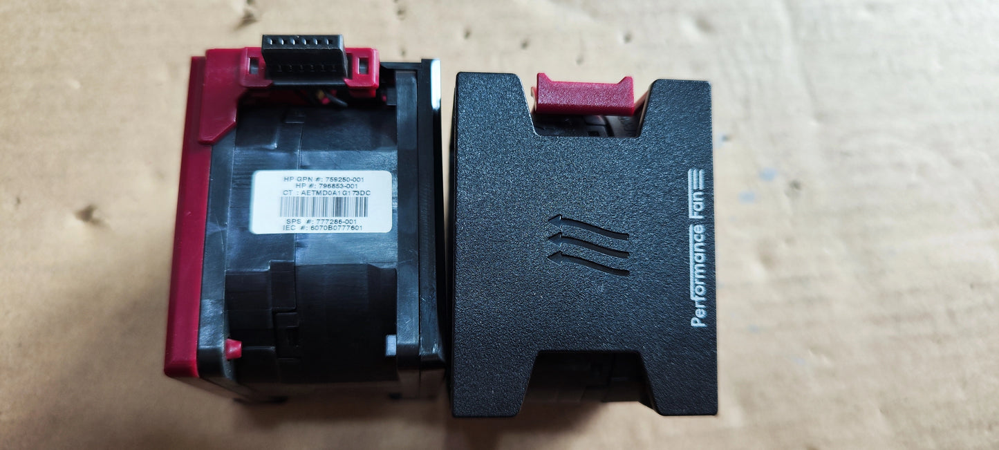 Servicer HP DL380 G9 Original High Performance Fan 759250-001 777286-001