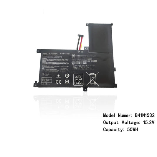 (Shipping fee not include)全新 for ASUS  ASUS B41N1532 UX560 UX560UA Q504UA  repalcement battery