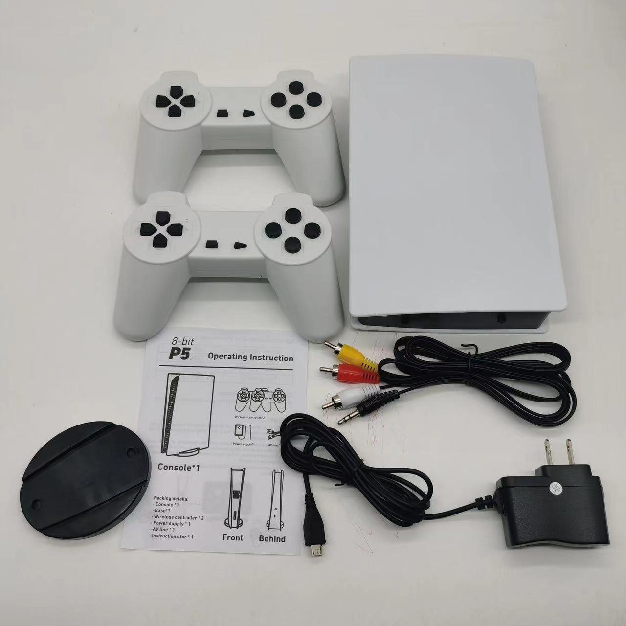 P5 2.4G wireless home game console TV game console NES nostalgic game console Children's game console