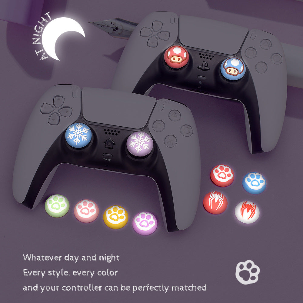 Suitable for PS5/PS4/XBOX series handle luminous protective cap PS5 handle rocker cap, luminous cap