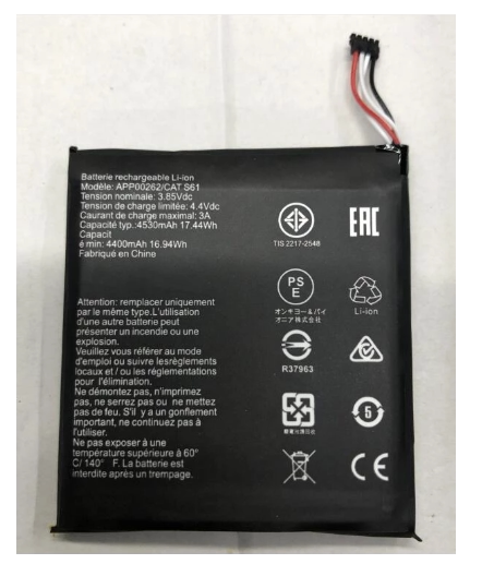 Caterpillar CAT S61 APP00262 New Large Capacity Mobile Phone Battery Other Brand Phone repair parts