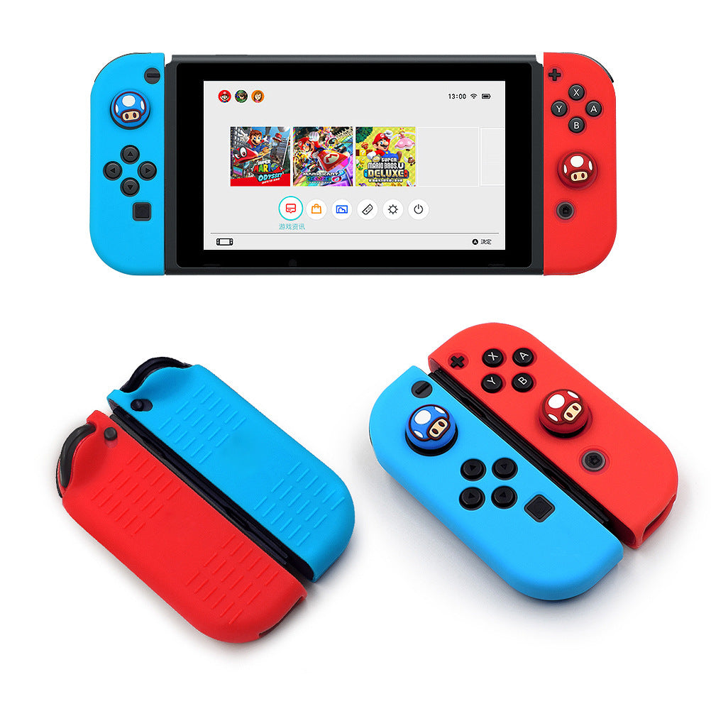 Switch joycon handle silicone cover for Nintendo switch silicone cover handle case