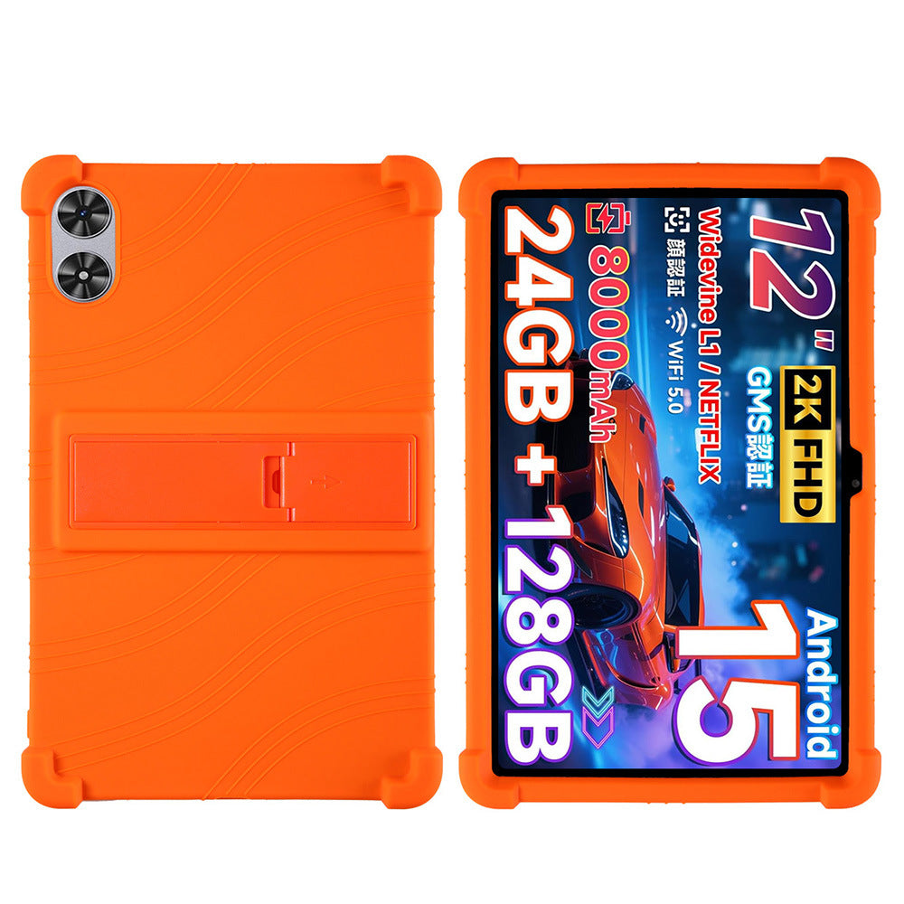 For SVITOO A1116 Flat Cover 2026 12 Inch Anti-Drop Silicone Tape Bracket Protect case
