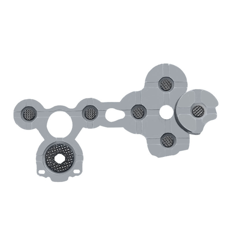 Gamepad conductive glue ps4 handle silicone buttons, suitable for 360 white conductive buttons silicone wholesale