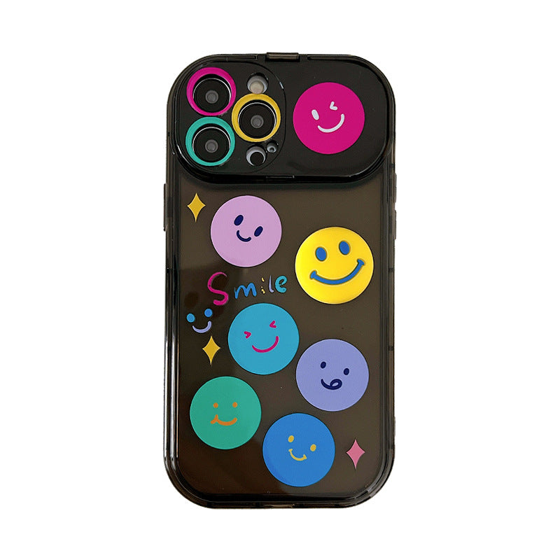 Accessories Homemade Color Smiley Face for iPhone13promax Apple 14 Phone Case 11 Mirror 12 Pendant Plus