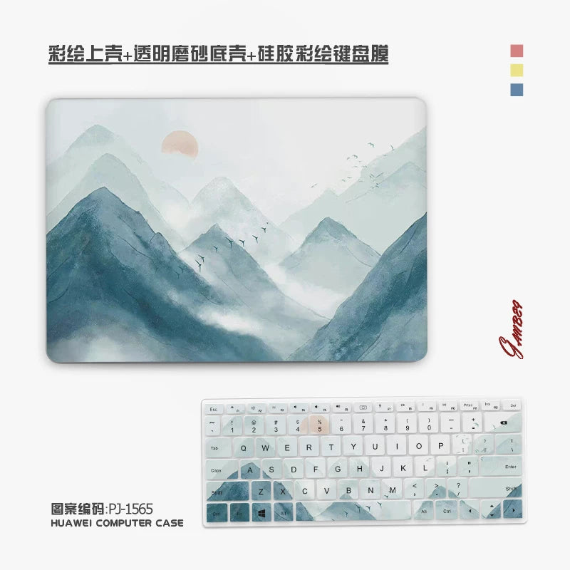 Oil Painting 2026 For Huawei 13 "14" 15 "16" matebook14 13s xPro D16 MagicBook 14 D14 MateBook D16/SE/Hi D16 Laptop Case, Protective Case Honor Laptop accessories