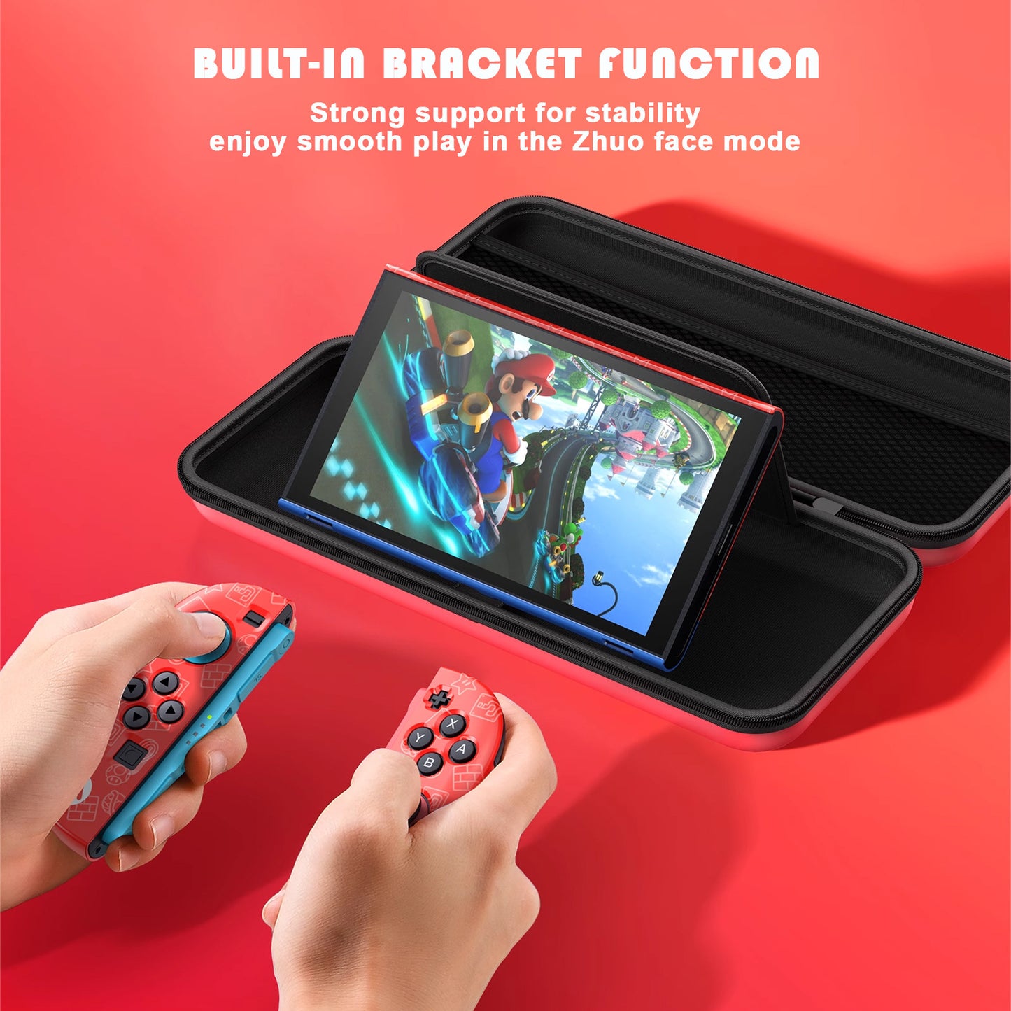 Game console storage bag for Nintendo Switch 2 suspenders, pants protection bag, portable console bag EVA bag