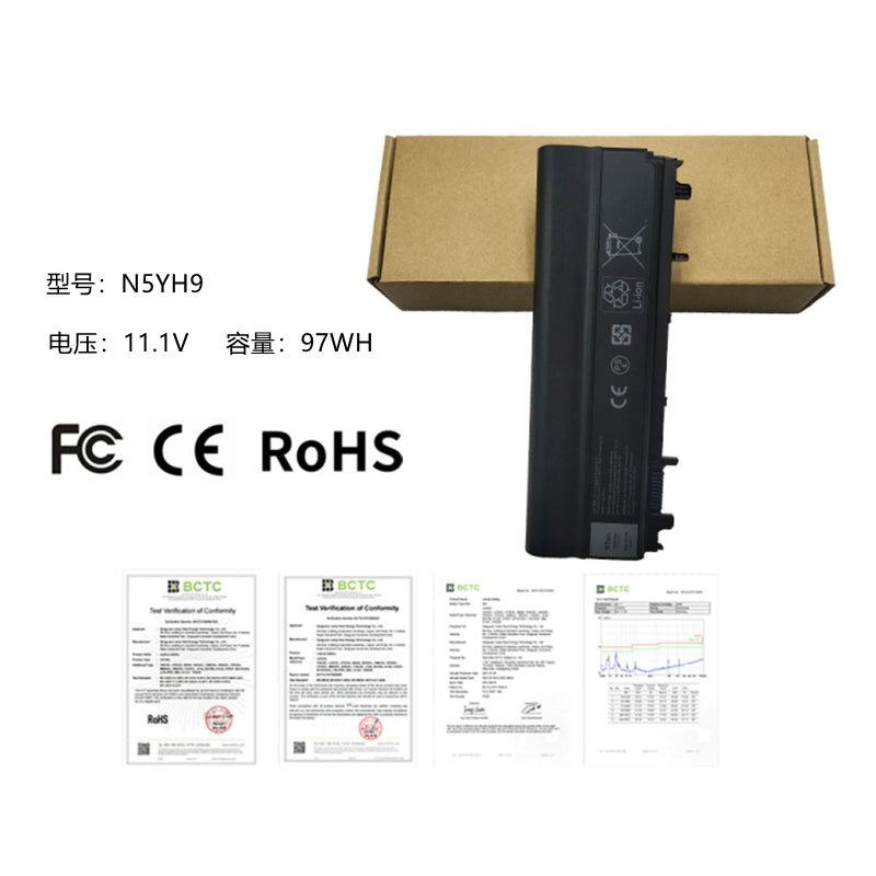 (Shipping fee not include)全新DELL/ Dell  E5540 E5440 VVONF VJXMC  replacement  battery   N5YH9