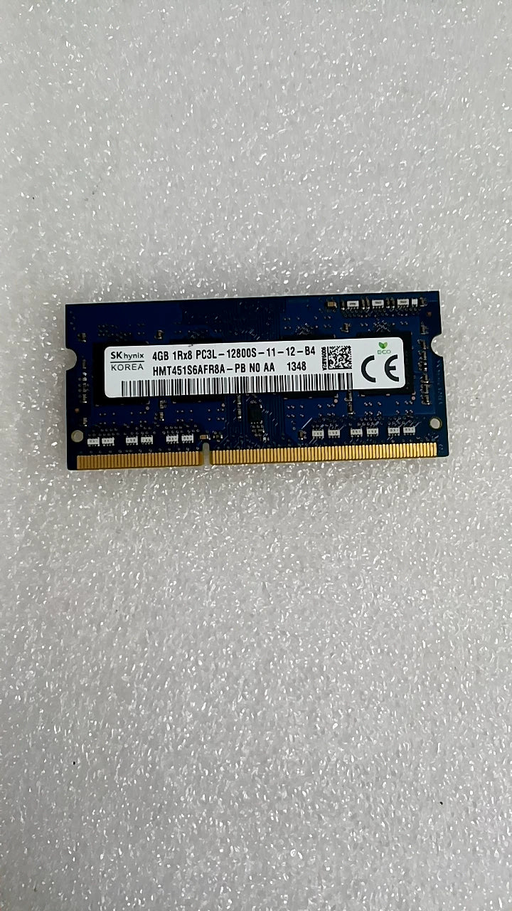 USED For Notebook Samsung Kingston Micron Hynix 3rd Gen Memory Stick DDR3 2G 4G 8G 8500 1333 1600  PC3L  Laptop RAM memory