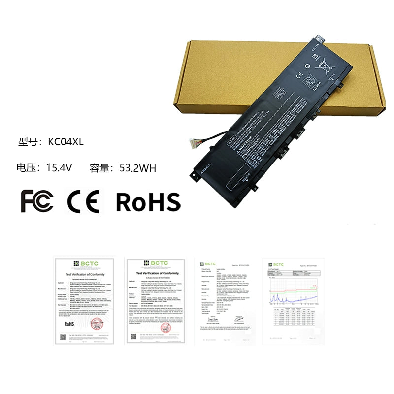 (Shipping fee not include)forfor惠普 13-ag0007AU TPN-W133/W136/W141/W144  battery KC04XL