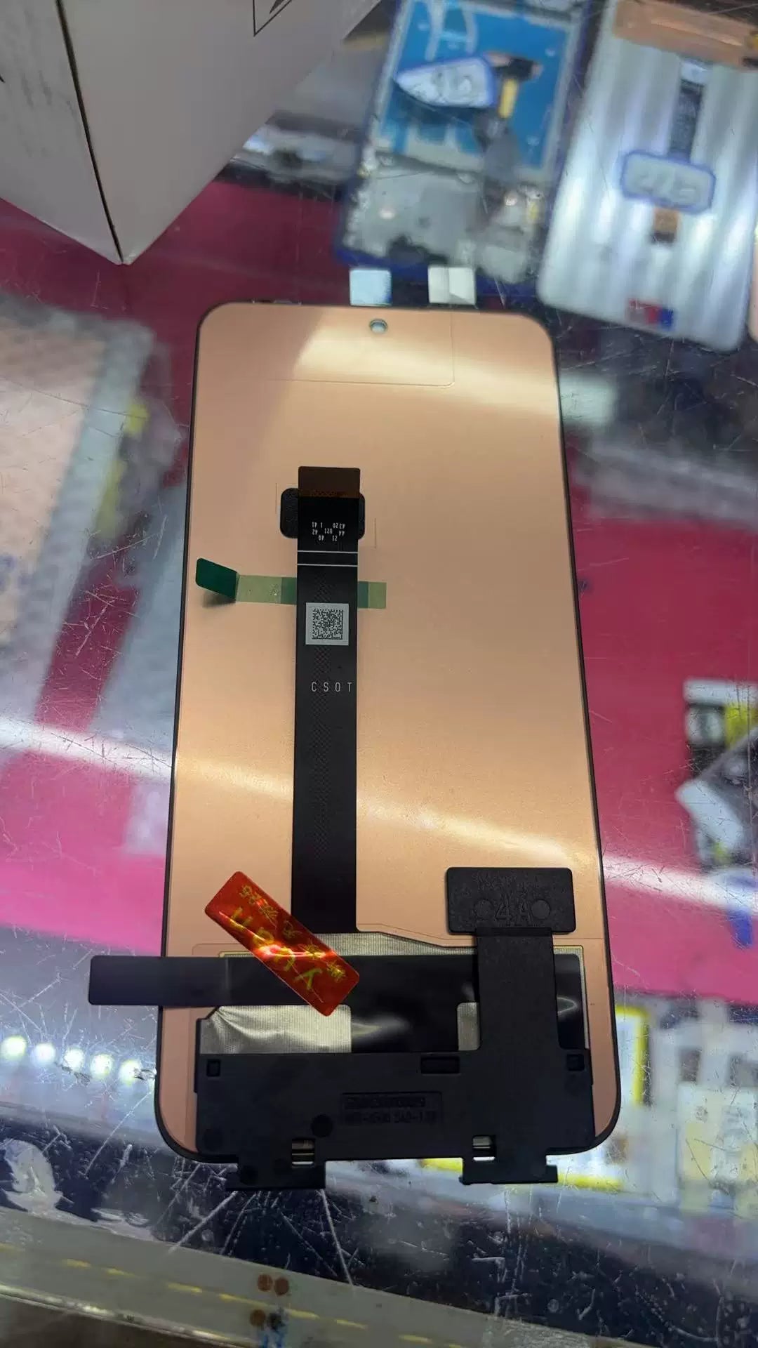 LCD touch screen assembly for Motorola S50 XT 2409-5 S50NeoXT 2427-4 Touch digitizer glass display panel assembly