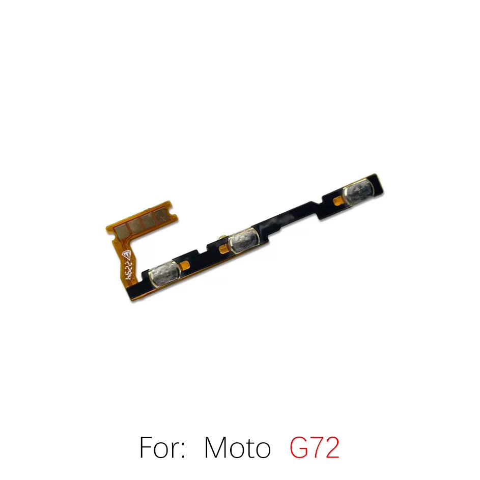 For Motorola G62 G71 5G G72 G73 G82 G84 G100 G200 Power cable Switch on of ribbon flex