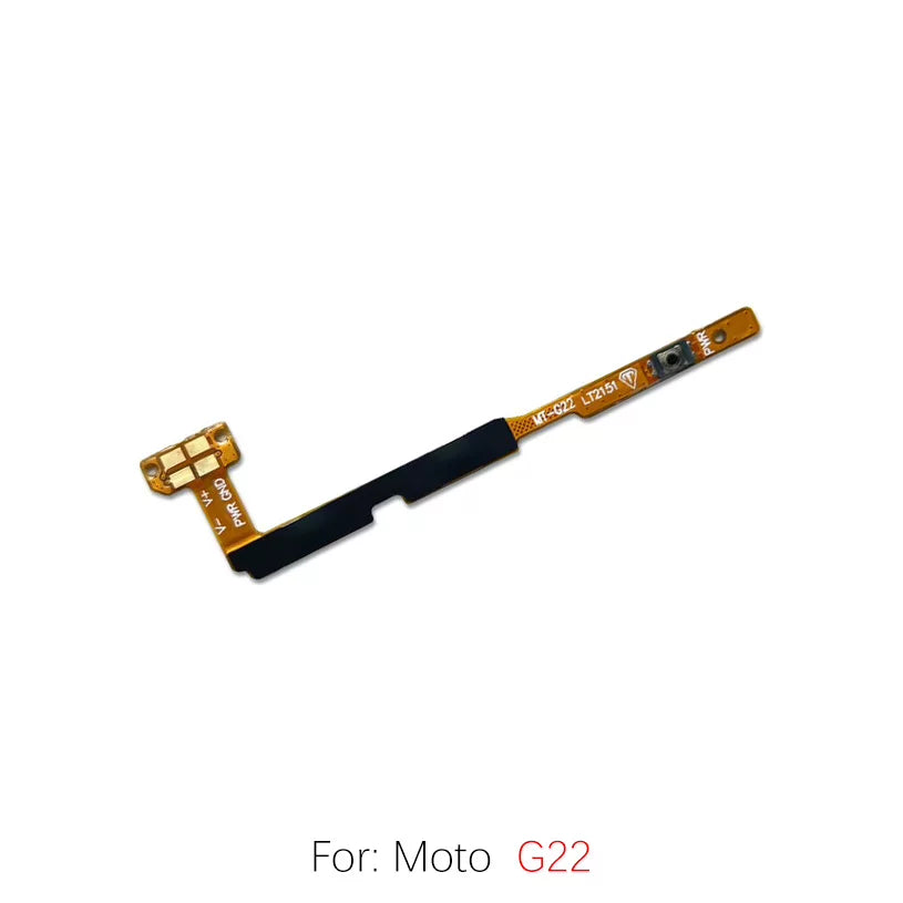 For Motorola G10 G20 G13 G14 G23 G30 G32 G34 G40 Power cable Switch on of ribbon flex