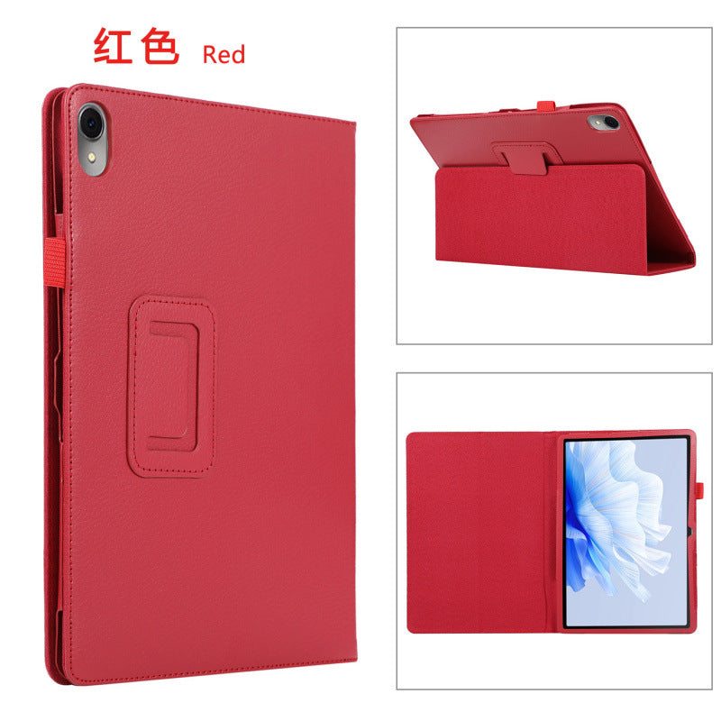 Applicable Honor Tablet X8 Pro Protective Case X9 11.5 2023 Litchi Pattern Bracket Book Leather Case Factory Batch Protective Accessories