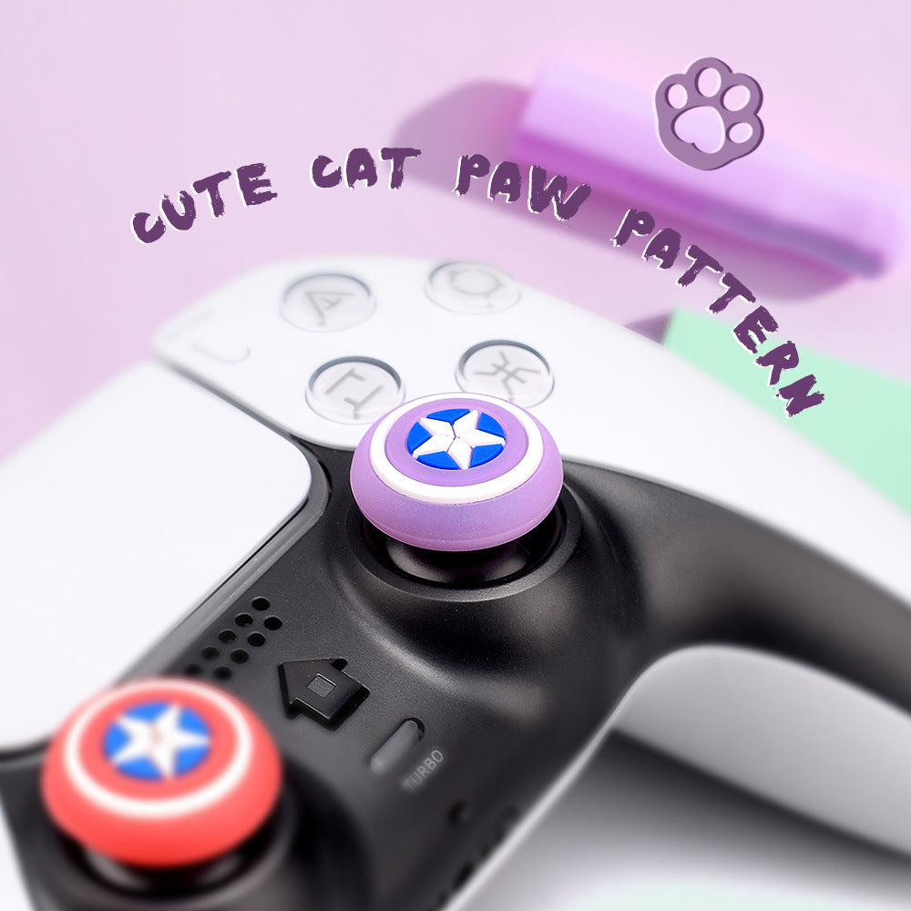 Applicable to PS5/PS4/XBOX handle luminous protective cap PS5 handle rocker cap, luminous cap, silicone cap