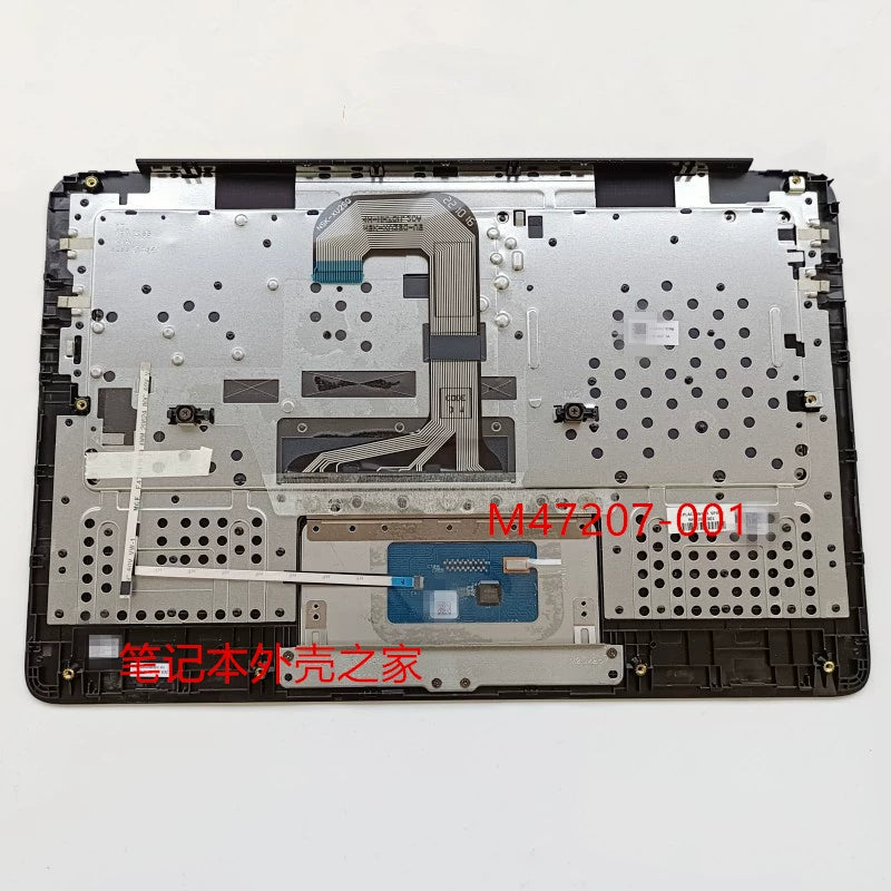 HP Chromebook 14 G7 C Case Keyboard Touchpad Backlit Black Case M47207-001