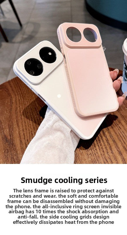 Smudge heat dissipation gradual change For Huawei nova16pro mobile phone case New 16ultra large hole lens all-inclusive protective case nova16 side heat dissipation mesh design shell Phone Accessories