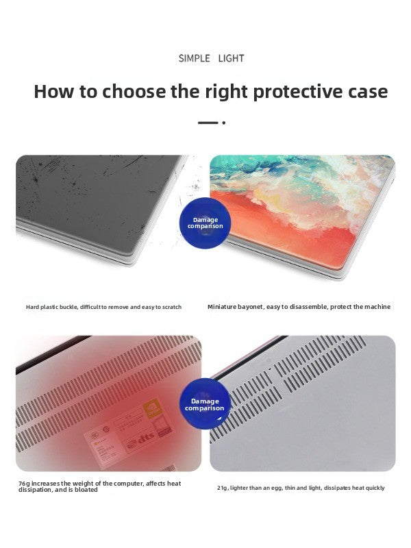Oil painting wind protective case for Huawei 11 "12" 13 "14" 15 "16" matebook 14 MateBook XPro 16S 13S MateBook D14/SE Honor MagicBook X 15 16 protective case, notebook case film Laptop accessories