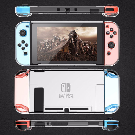 Suitable for Nintendo switch crystal case switch host protective case PC hard case NS game console protective case