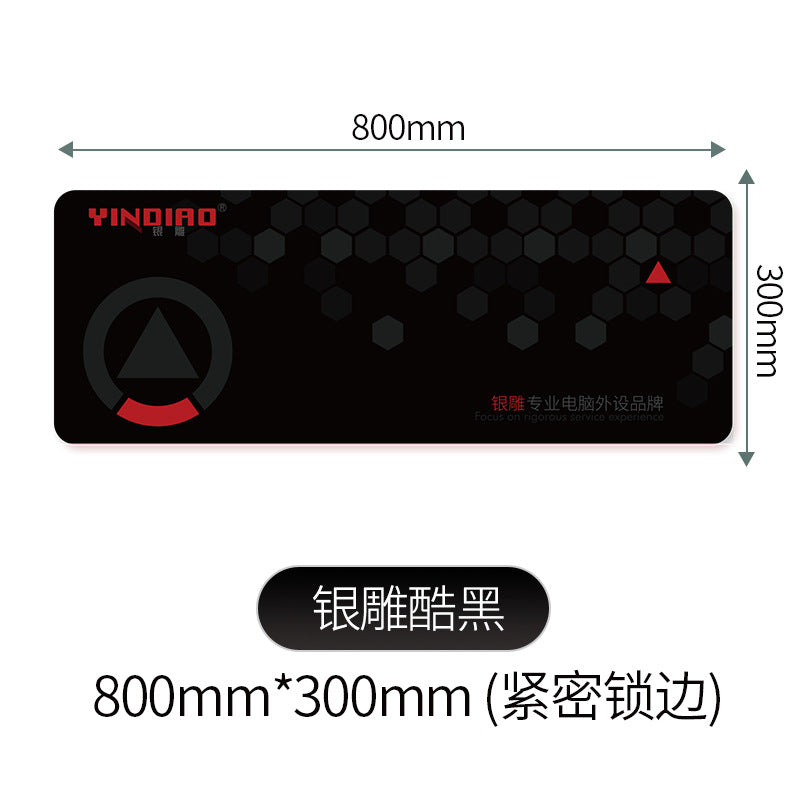 Mouse pad Large enlarged rubber table pad Mouse ++ non-slip keyboard pad Cartoon game desk pad Computer accessories