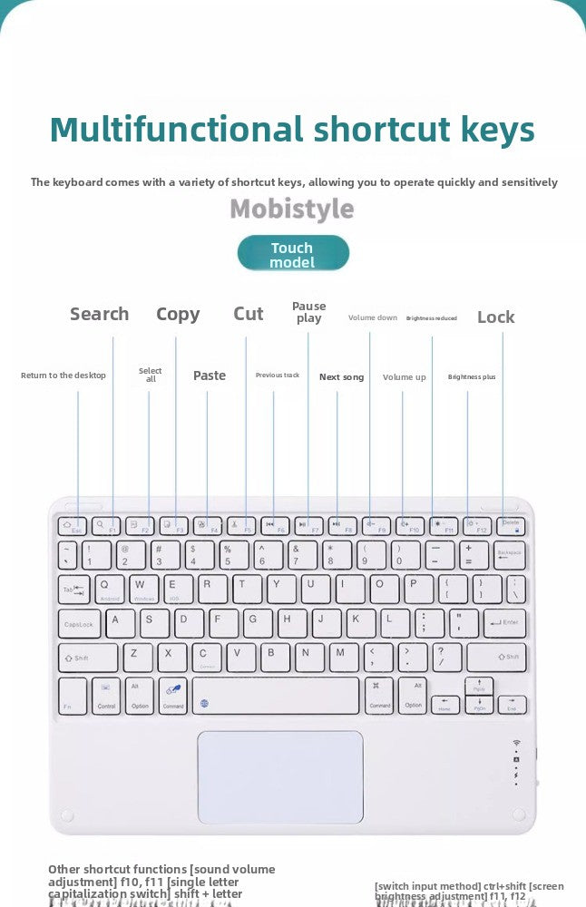 Suitable for Huawei Tablet MatePad 11.5S SE 11 2024  11.5 2025/2026 Smart Touch Bluetooth Keyboard Leather Case Pen Slot Case Protective Accessories