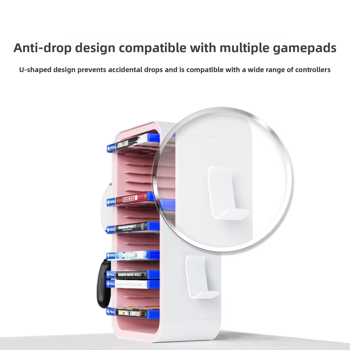 Xbox Multifunction PS5 Game Disc Holder Game Small Disc Holder Storage Rack without Double Charge KP06