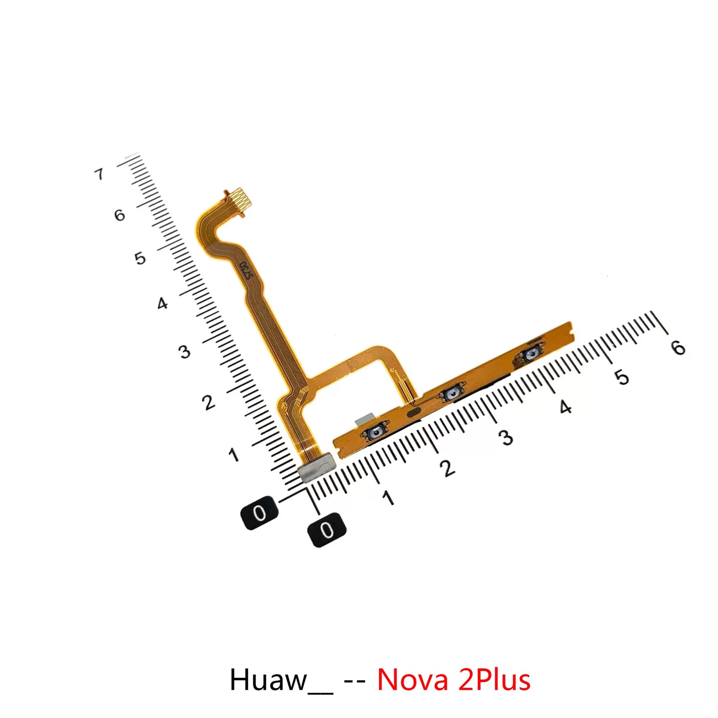 For Huawei Nova 2 3 4 2Lite 2Plus 3E 4E Power cable Switch on of ribbon volume flex