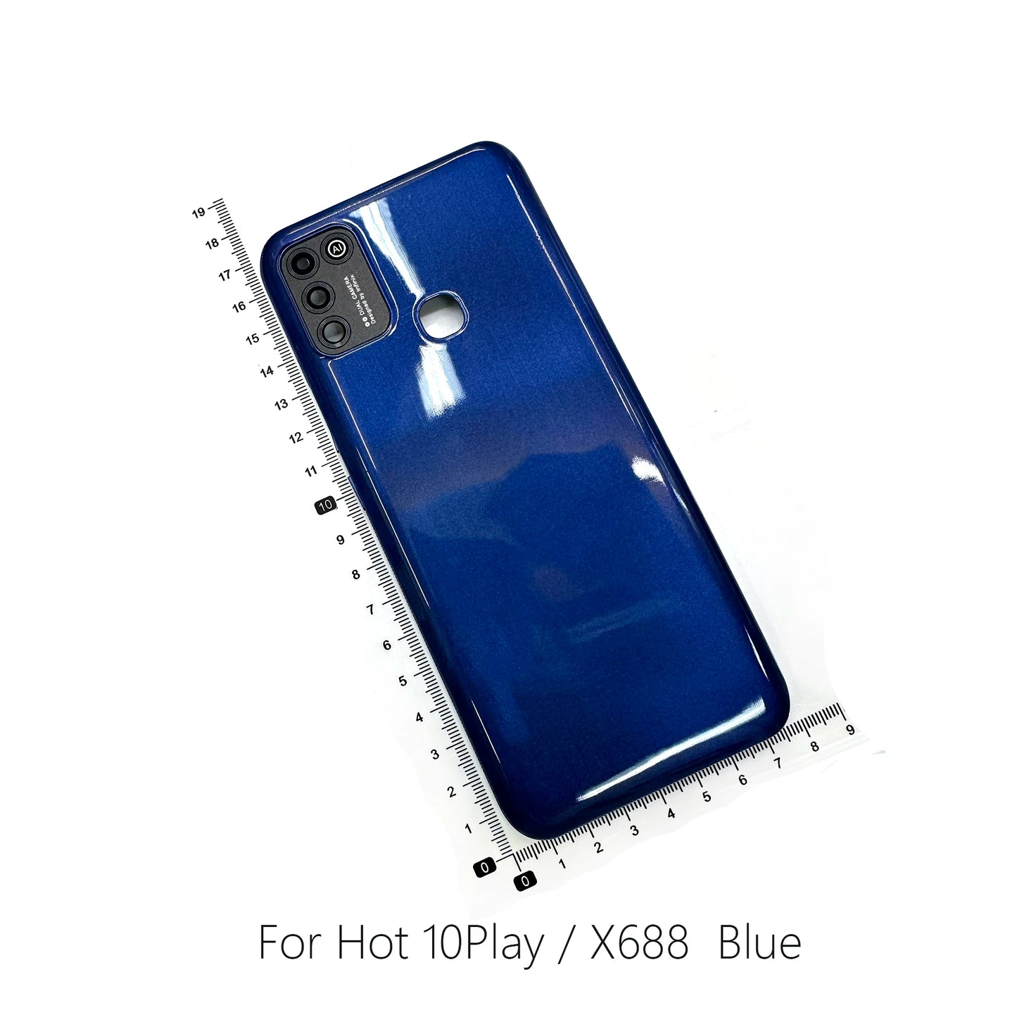 Battery back housing cover for Tecno Infinix Hot 8Lite X650 10Play X688 back case Phone case back cover