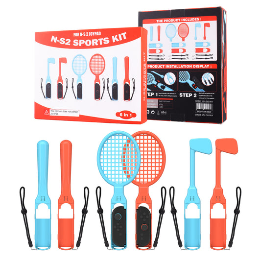 Nintendo Switch 2 Sport Set Switch 2 Tennis Racket Baseball Golf Club Accessories