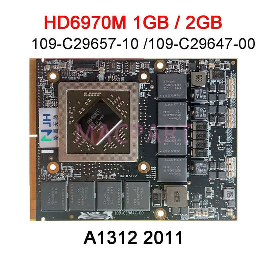 Original A1312 Apple All-in-One IMAC HD6970M Graphics Card 109-C29657-10 1GB 2GB