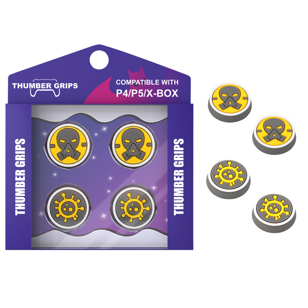 PS5 handle rocker cap PS5 handle 3D button cap protective cap for XBOXONE PS4 handle silicone cap