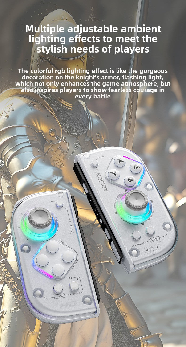 Auga Lion J20Pro Knight wireless gamepad Hall rocker mechanical button switch left and right handle