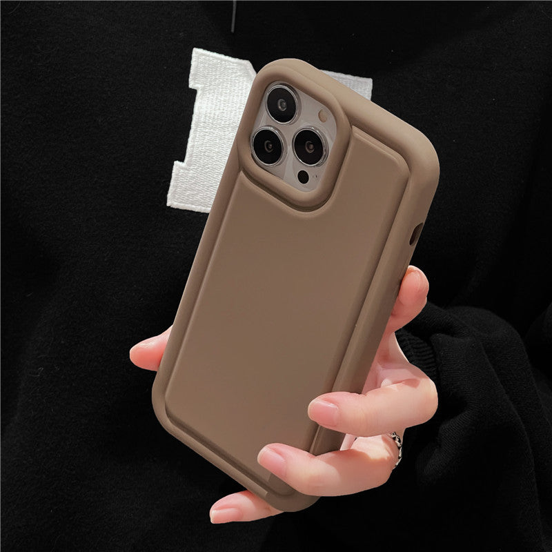 Accessories ins Autumn and Winter Premium Sense Morandi 14Pro/13Promax Mobile Phone Case for iPhone11 Soft Case 12Pro