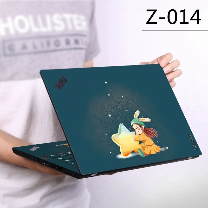 (Shipping fee not include)联想thinkpadE14/T15锐龙版电脑贴纸S2 5th Gen6笔记本贴膜X390外壳保护膜X240装饰X250配件X270壁纸X280定制