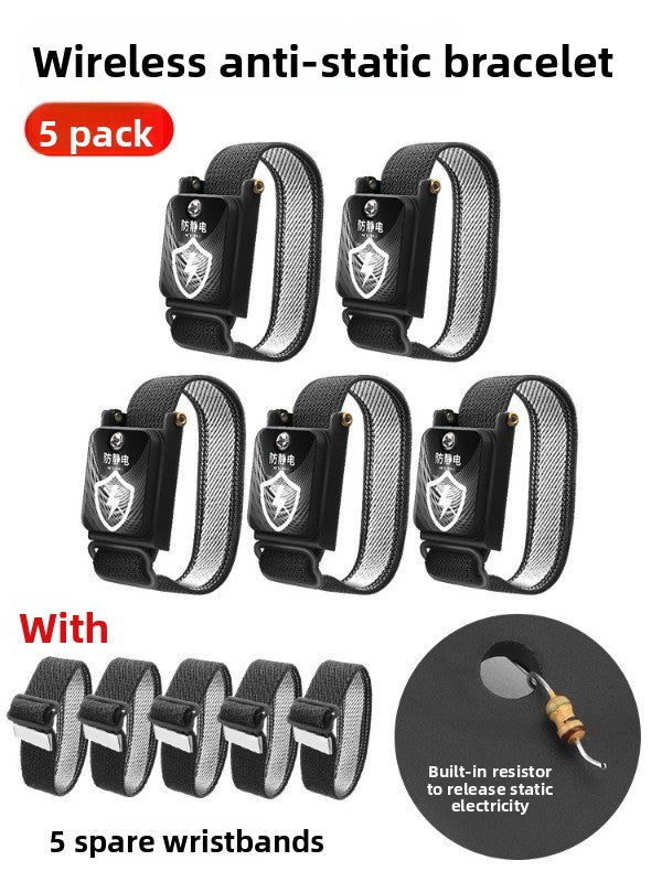 Wireless anti-static bracelet, human body static cordless, electronic wired to remove static ring  Laptop Mobile Phone Repair tools