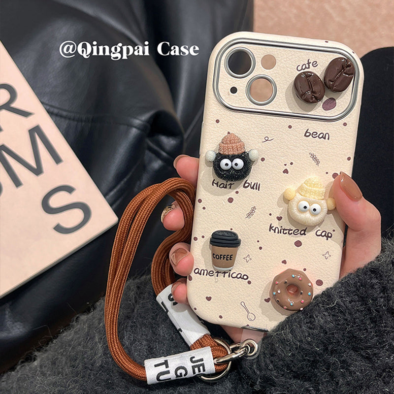 Accessories autumn and winter ins wrist lanyard for iPhone15promax mobile phone case Apple 14 new 13 women's 12