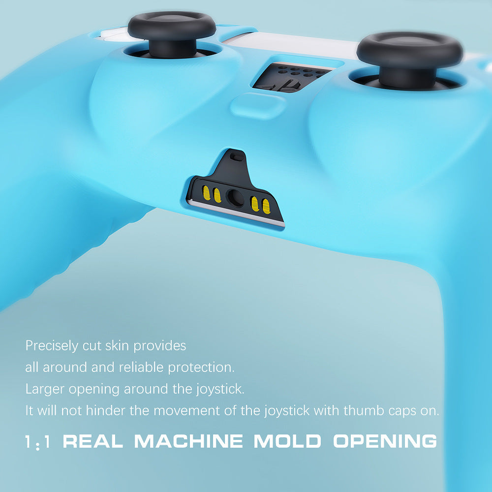 PS5 handle silicone cover, spray feel oil PS5 handle protective cover, protective case PS5 peripheral accessories