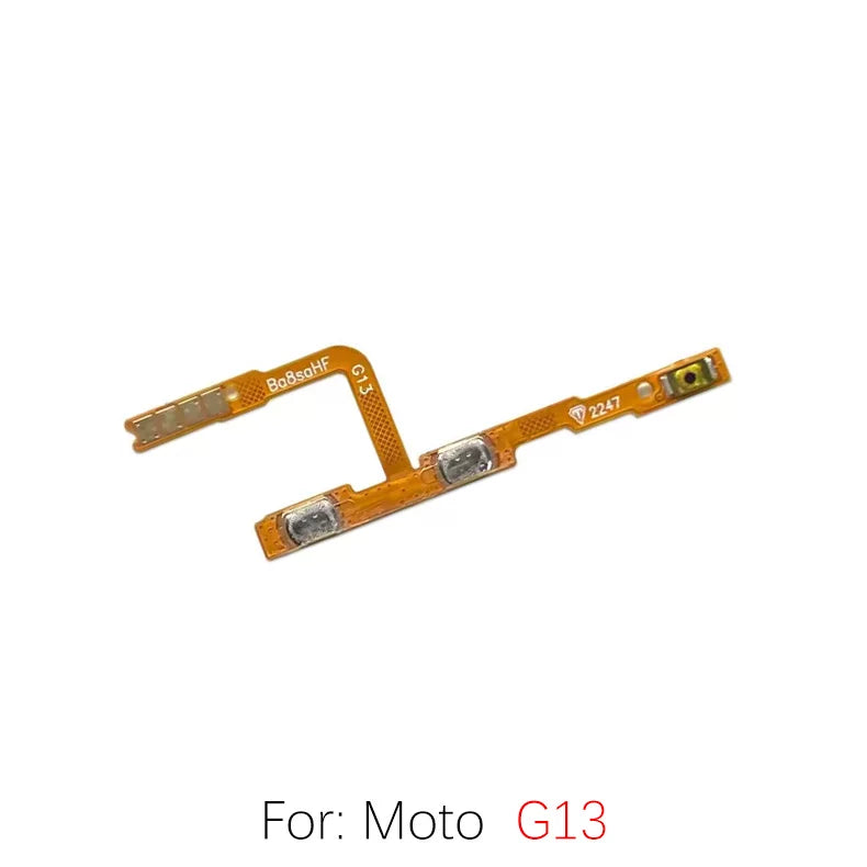 For Motorola G10 G20 G13 G14 G23 G30 G32 G34 G40 Power cable Switch on of ribbon flex