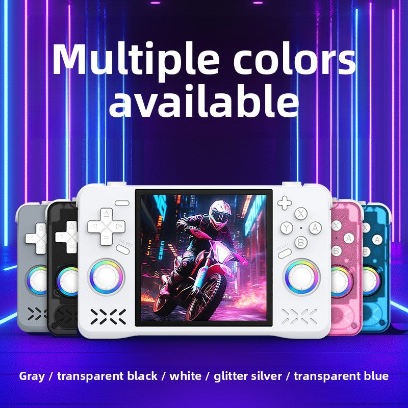 4" inch XF40H IPS HD RGB display WIFI Online match fight Linux Dual 3D joysticks RGB 4000mAh  rechargable supporting 2.4G wireless Gamepad connected games Handheld Game Player console