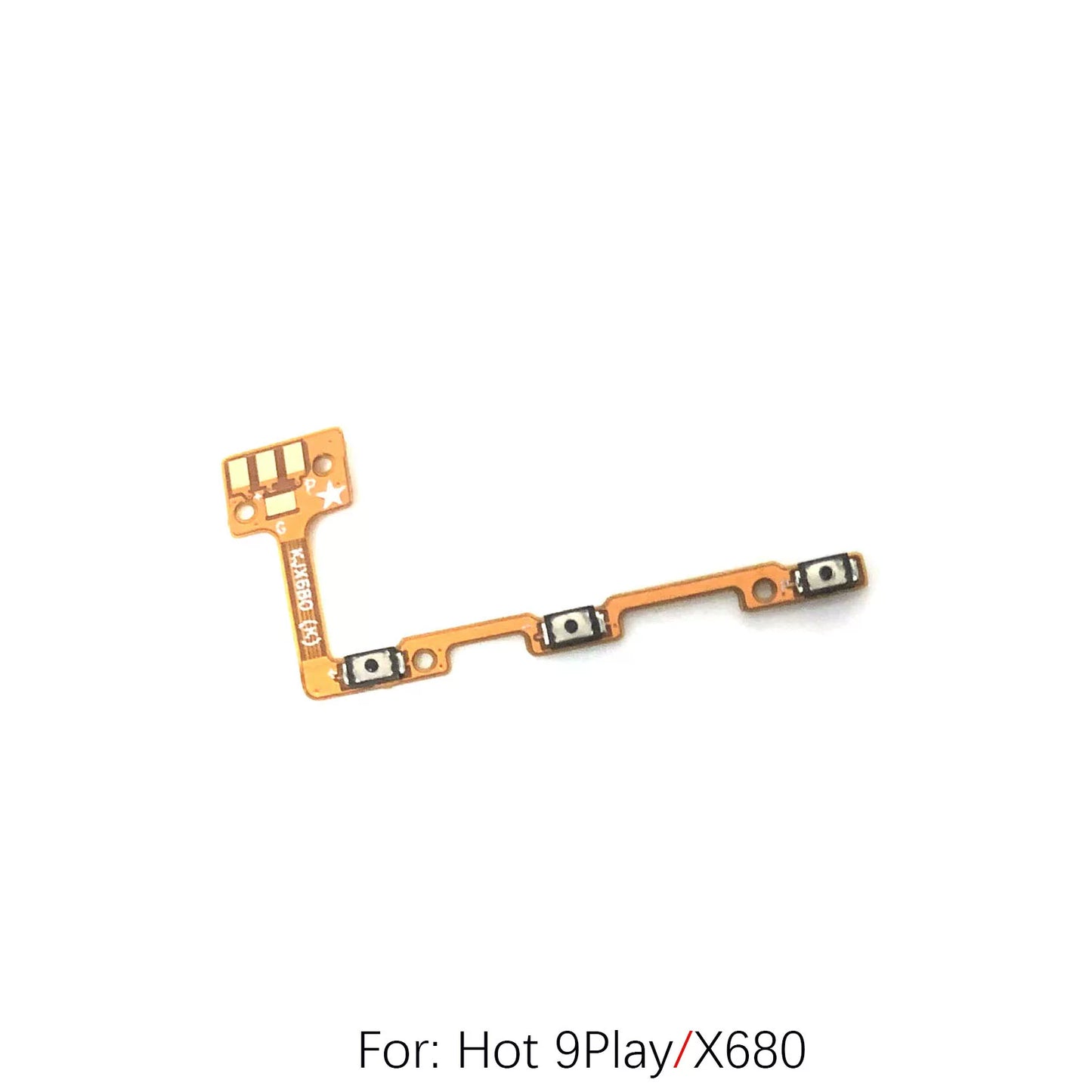 For Tecno Infinix Hot6X Hot7Pro Hot8Lite 9Play Power cable Switch on volume of ribbon flex cable