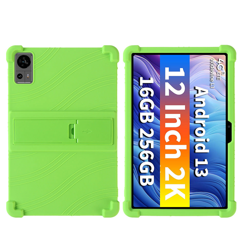 Applicable Teclast T60 tablet protective case 12 inches with bracket anti-drop silicone protective cover TLA001 Protect case