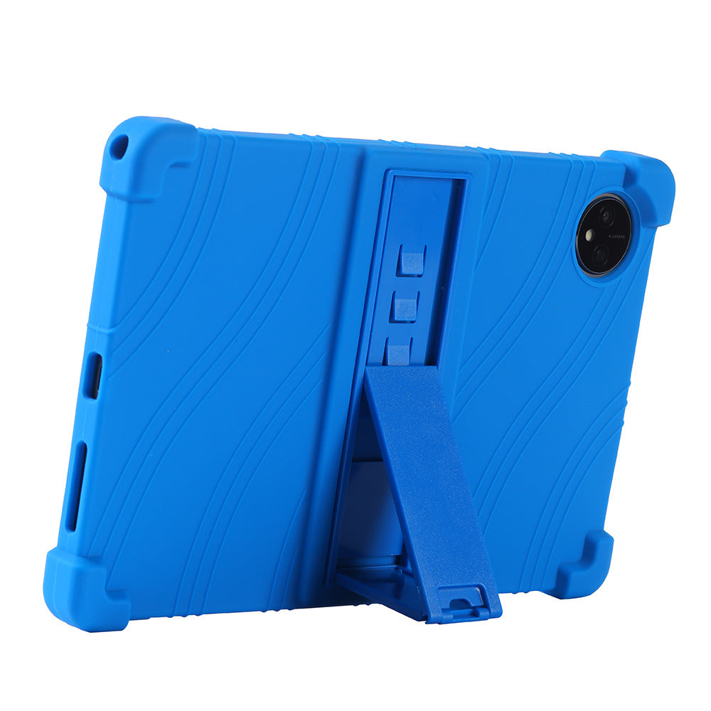 Applicable Blackview Tab 10WIFI Tablet Case 10.1 Inch Anti-drop Silicone Belt Bracket Protecting Case Protecting case