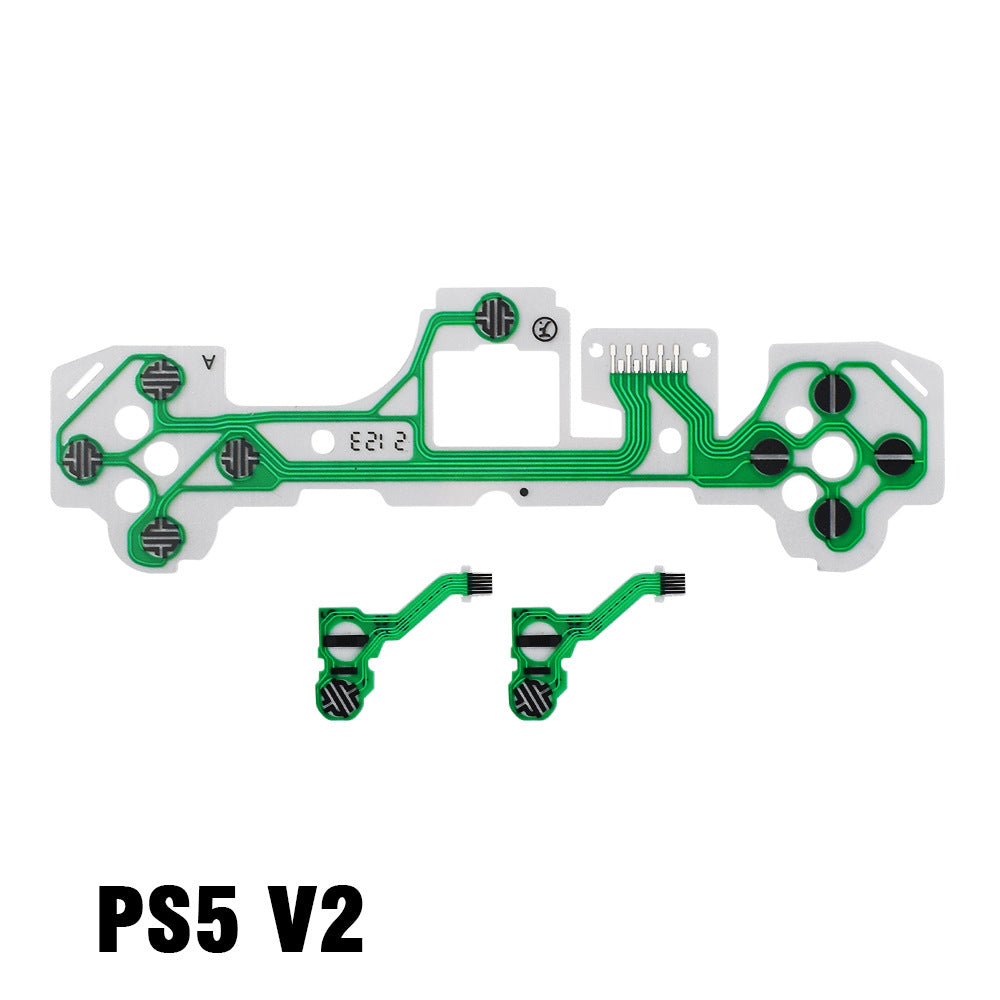 PS4 gamepad handle controller conductive film, PS4 controller repair accessories, PS4 button film, PS3 controller conductive film