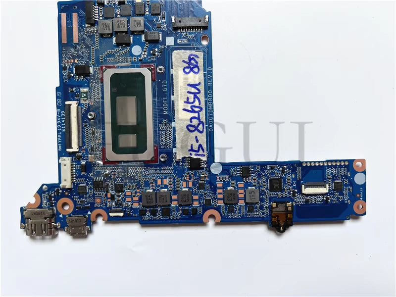 (Shipping fee not include) for惠普 motherboard system board 13-AN L37350-601 I5-8265U 8G GM DA0G7DMB8D0