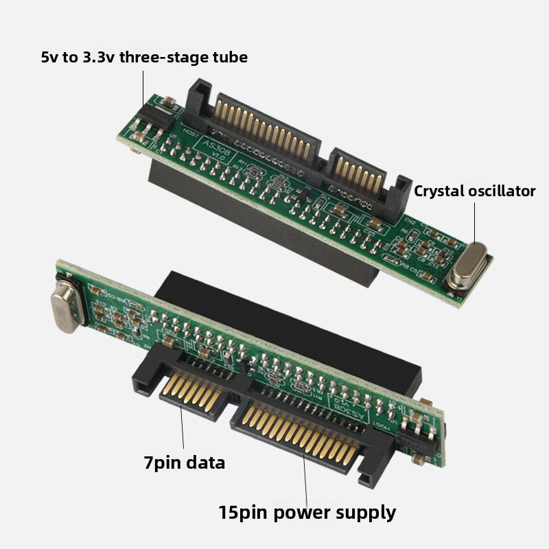 Old-fashioned hard disk notebook IDE to SATA adapter card 2.5 inch 43-pin 44PIDE to SATA parallel port to serial port Repair Tools
