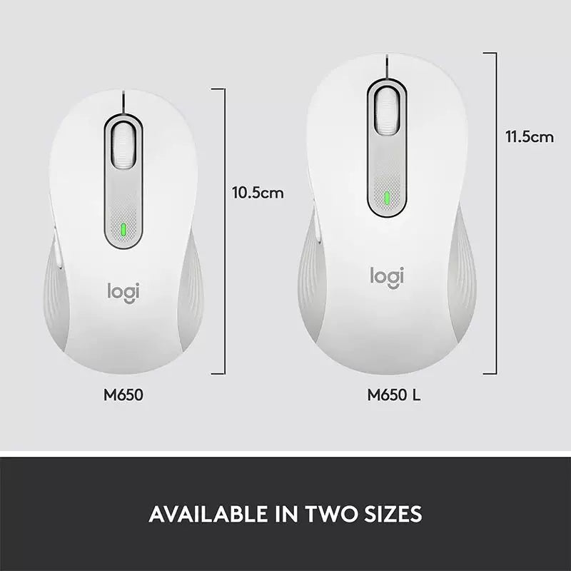 Boxed genuine  Logitech M650 silent silent mouse wireless Bluetooth dual-mode notebook desktop computer M650L computer accessories